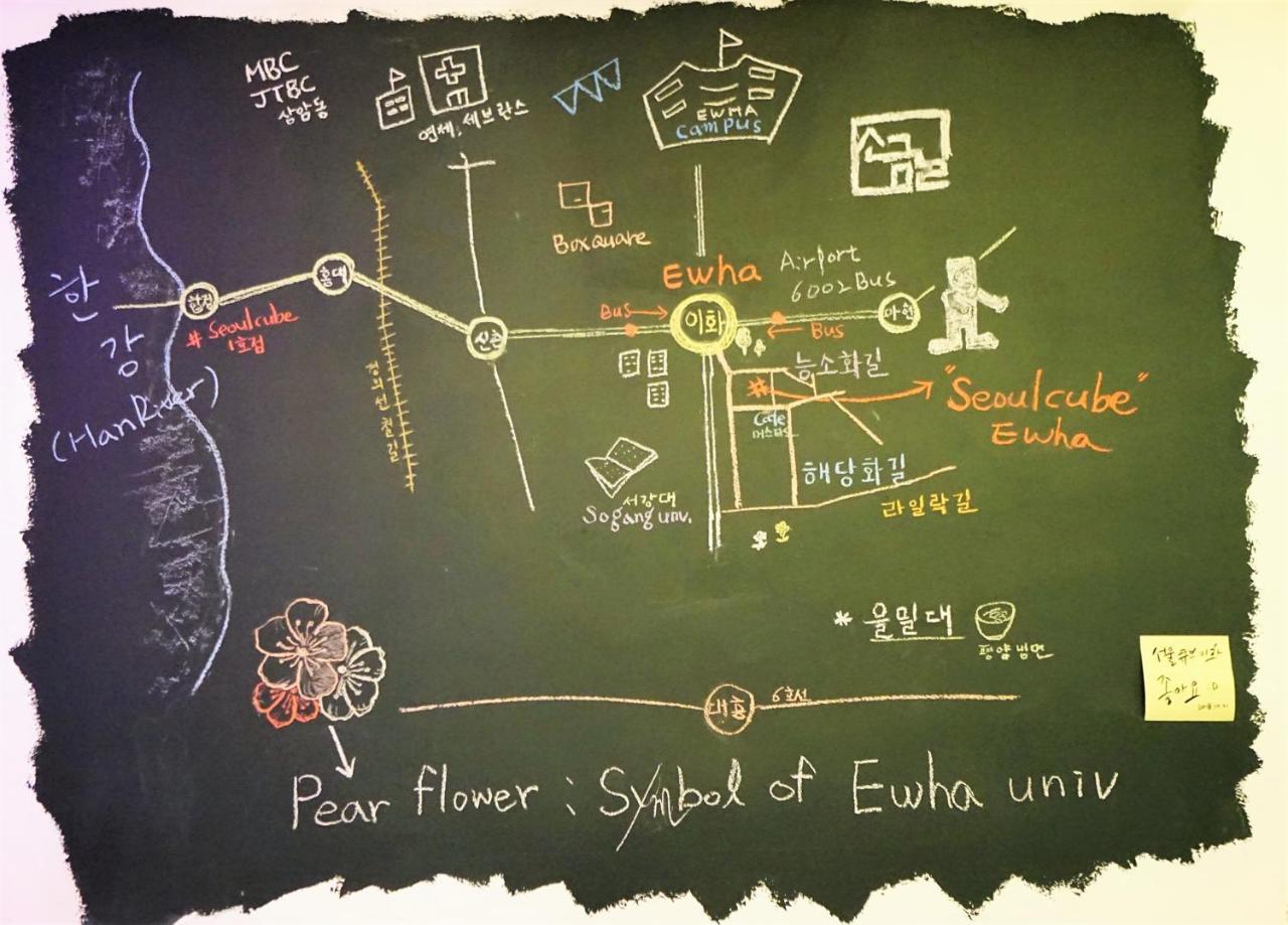 Seoulcube Ewha -Female Only Hotel Buitenkant foto